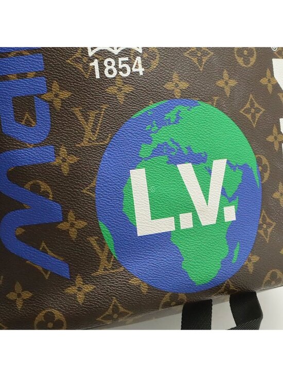 Louis Vuitton Monogram Logo Story Chalk Backpack Drawstring main image 5